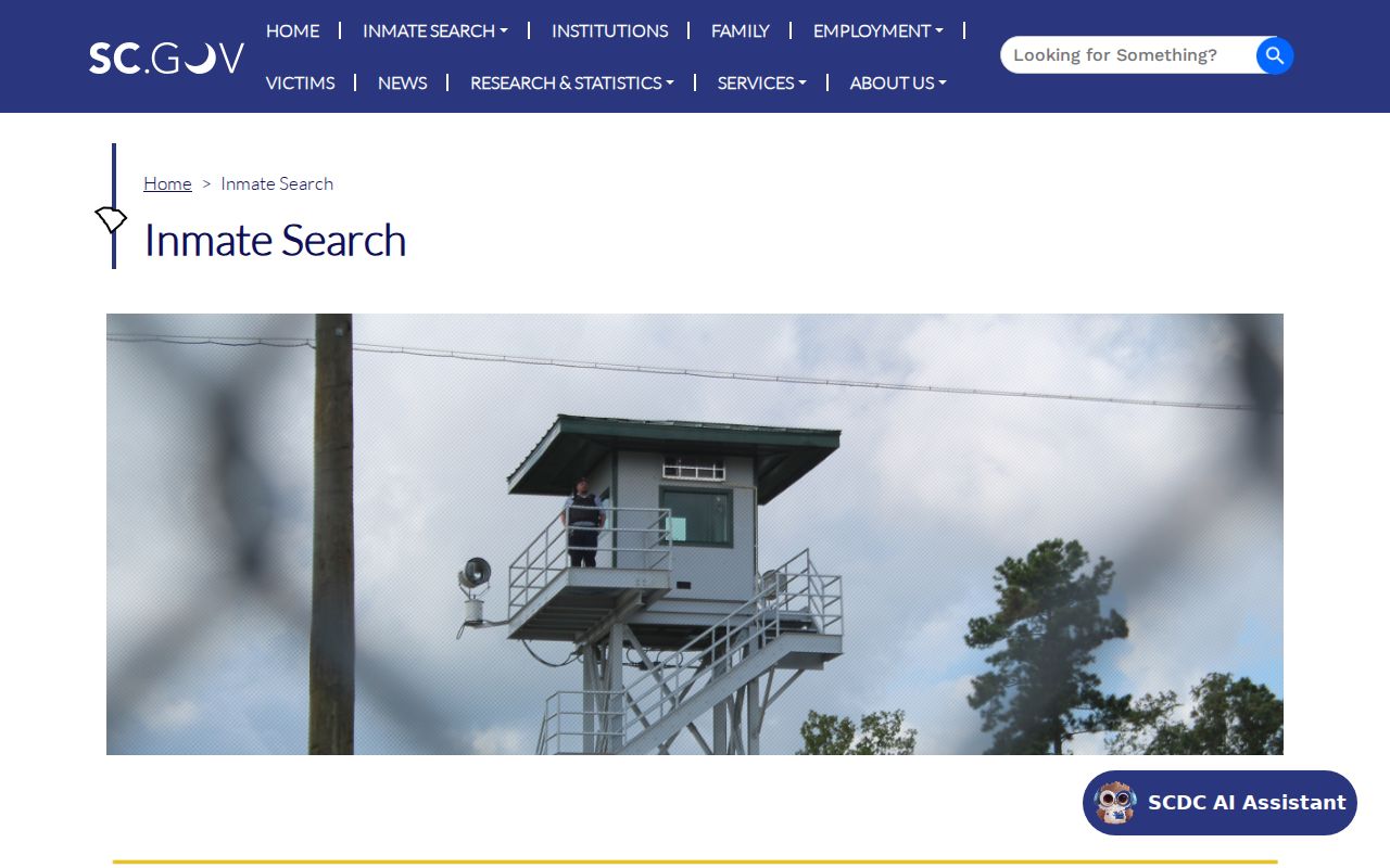 Oconee County arrest history and South Carolina state inmate search