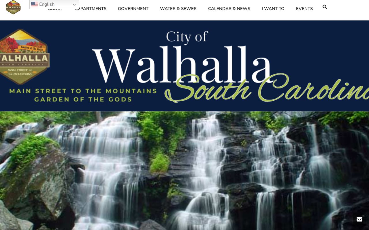Walhalla city setting for local criminal history records